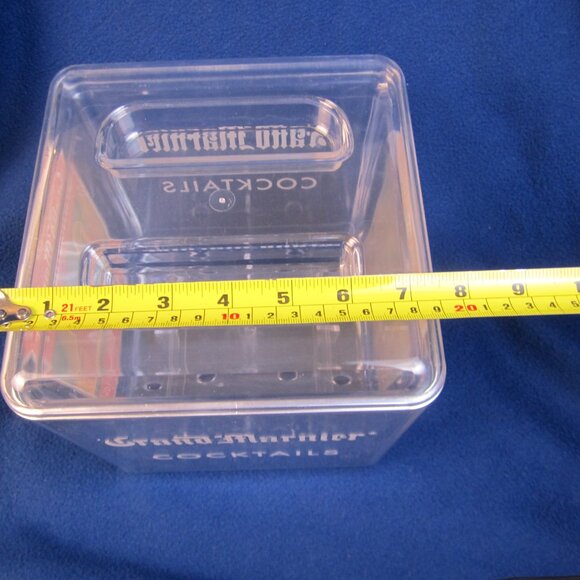 Grand Marnier Promo Clear Acrylic Plastic Ice Bucket - Used - Picture 12 of 13